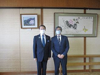 代表横井が全国知事会会長　平井伸治鳥取県知事と面談をしました！